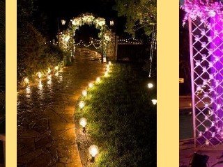 Pathway Globe Lights - Corporate Event Management in Udaipur